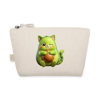 Avo-Cat-Do - T-shirt Avocat Chat Drôle - Trousse biologique - nature - Devant
