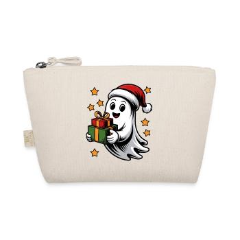 Fantôme avec des cadeaux de Noël - Trousse biologique - nature - Devant