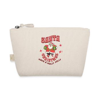 Père Noël Cadeaux Dessin Animé Scène De Noël - Trousse biologique - nature - Devant