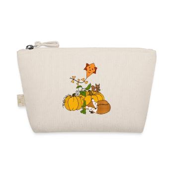 10_Kuerbis_im_Herbst - Organic Pouch - nature - Front