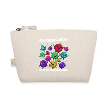 Fluff alarm: colorful fluffy monsters sing - Organic Pouch - nature - Front