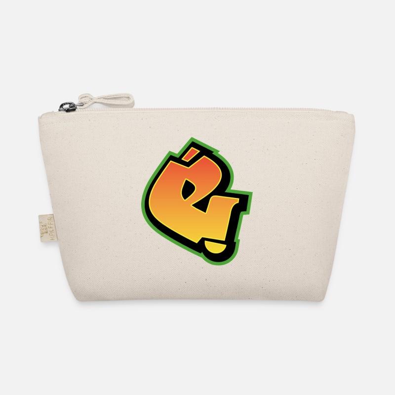Graffiti Font Wildstyle 01 Letter 'e' Organic Pouch