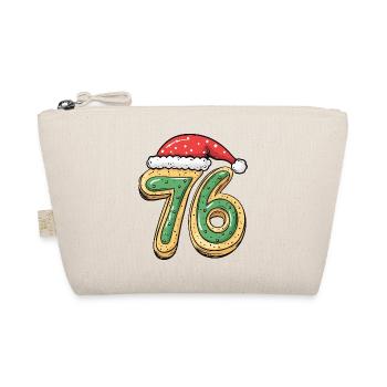 76 Number Cookie Christmas - Organic Pouch - nature - Front