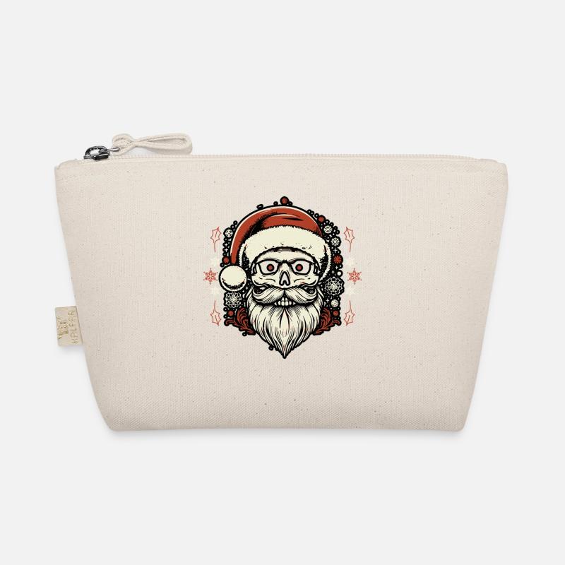 Crâne de Père Noël gothique Trousse biologique