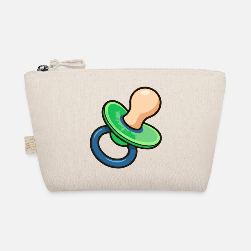 Pacifier Cartoon Organic Pouch