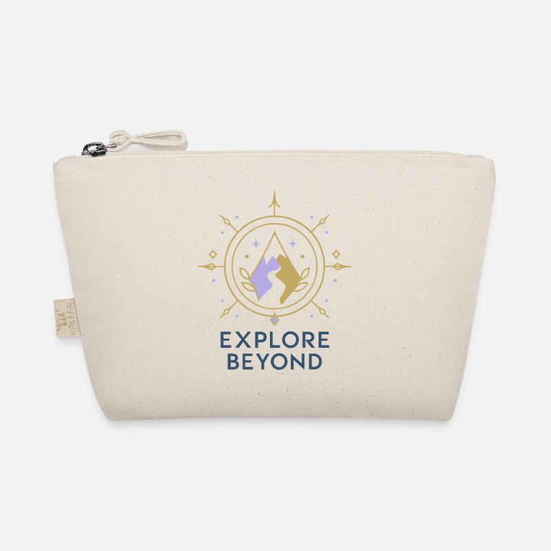 Explore Beyond Compass Organic Pouch