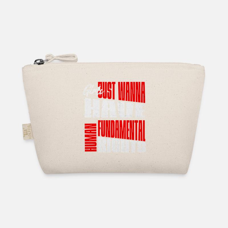 Women's Rights Fundamental Rights Layout Organic Pouch