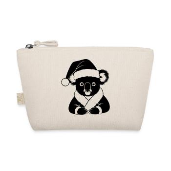 Comic de Noël Koala – Noir & Blanc - Trousse biologique - nature - Devant