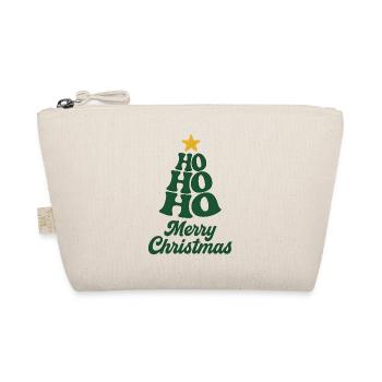 Sapin de Noël Ho Ho Ho Vintage - Trousse biologique - nature - Devant
