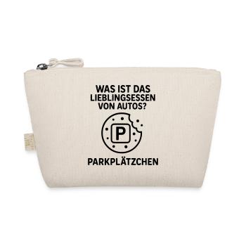 parkplätzchen witz autofahrer kekse - Bio-Täschchen - Natur - Vorne