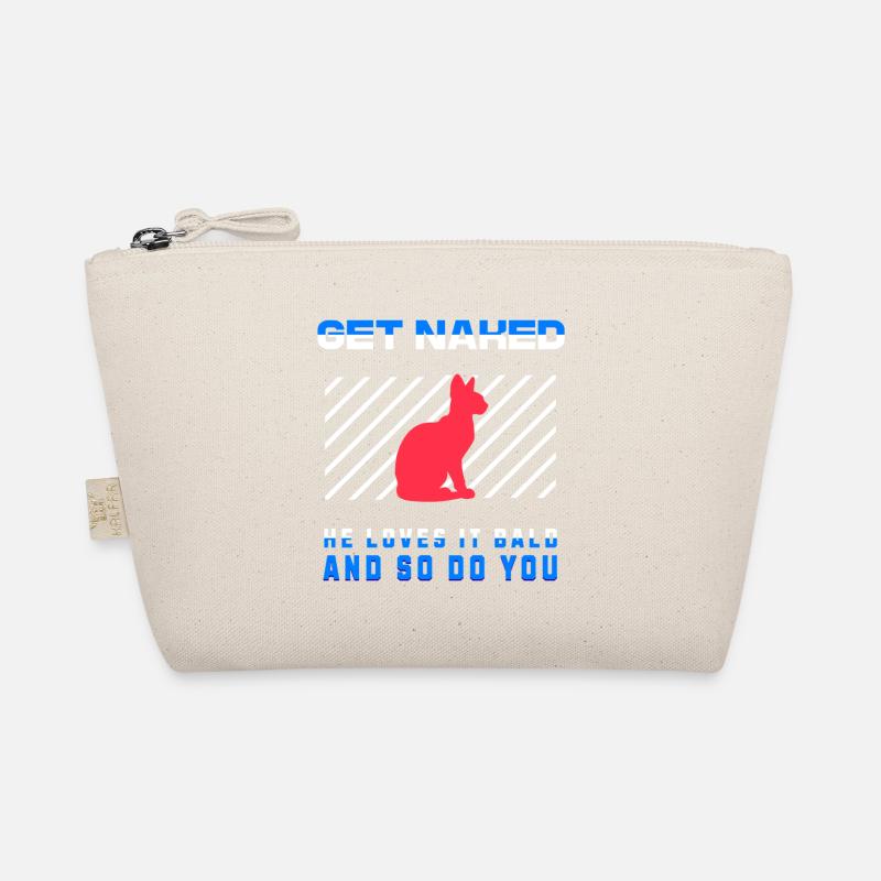 Get Naked Sphynx Cat  - Organic Pouch - nature