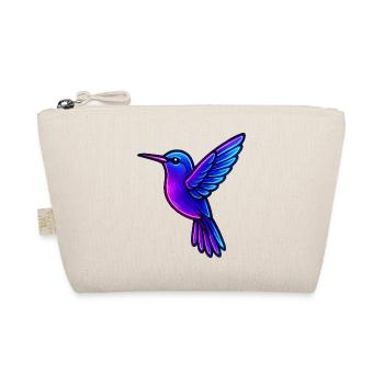 Neon Kolibri Tiere - Bio-Täschchen - Natur - Vorne