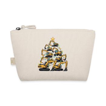 Cadeau du sapin de Noël drôle pour excavatrice - Trousse biologique - nature - Devant