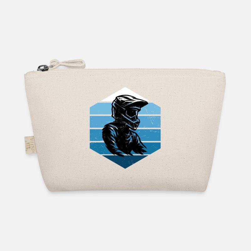 Clear Motocross Message Organic Pouch