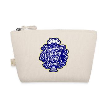 Birthday Party Team Saying - Organic Pouch - nature - Front
