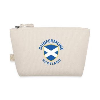 Dunfermline Scottish Shield Design - Organic Pouch - nature - Front
