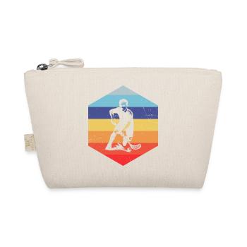 Unihockey Power Floorball Design - Organic Pouch - nature - Front