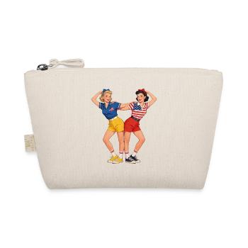 Pin-Up Patriot Duo - Organic Pouch - nature - Front