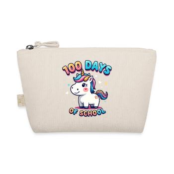 100th Day Of School 100 Day Of School Kids - Organic Pouch - nature - Front