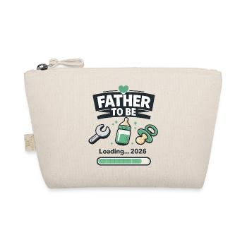 Father To Be Loading 2026 - Organic Pouch - nature - Front