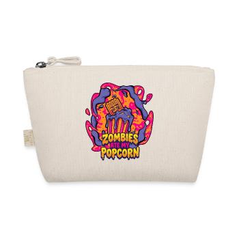 Zombies eat my popcorn - Organic Pouch - nature - Front