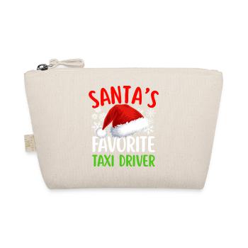 Noël préféré du Noël Chauffeur de Taxi drôle Noël - Trousse biologique - nature - Devant