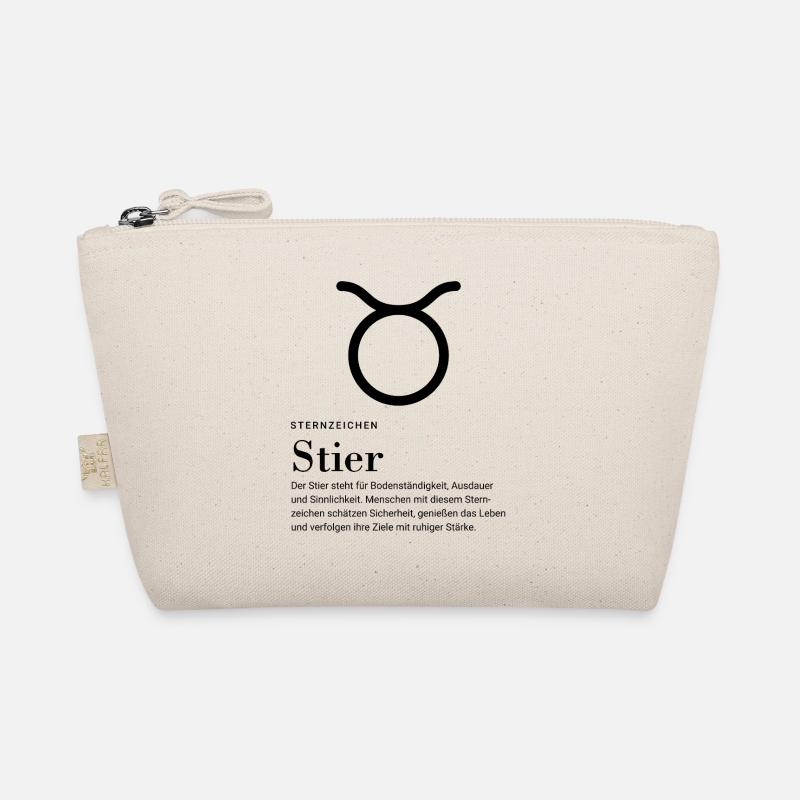 Sternzeichen Stier Bio-Täschchen