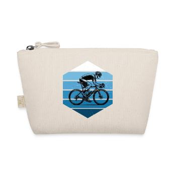 Fresh road bike motif for road bike - Organic Pouch - nature - Front