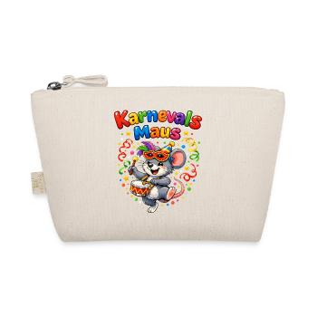 Carnival Mouse Sweet Carnival Motif Gift Idea - Organic Pouch - nature - Front