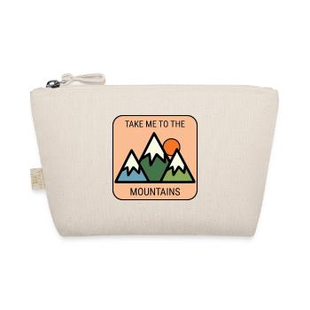 Take me to the Mountains - Bio-Täschchen - Natur - Vorne