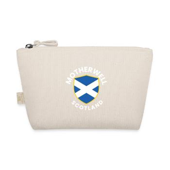 Scottish Shield Saltire - Organic Pouch - nature - Front