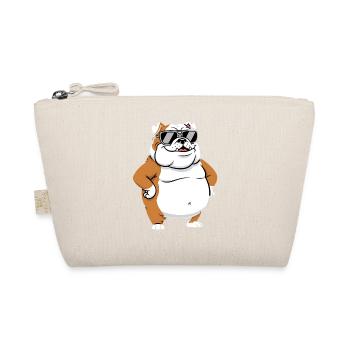 Lunettes de soleil Bulldog Gros Cool Dog - Trousse biologique - nature - Devant