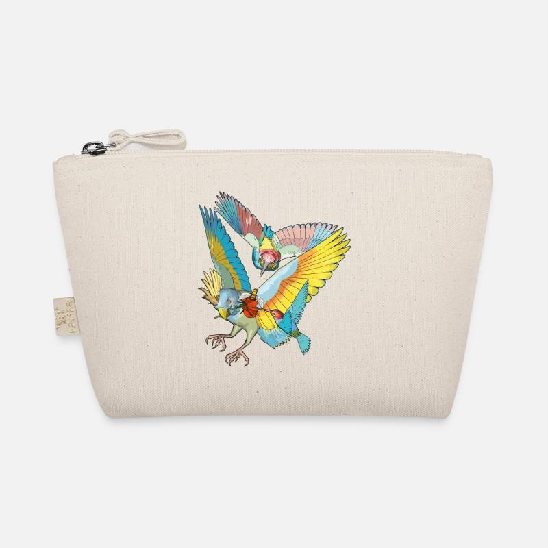 Bunte Vögel Bio-Täschchen