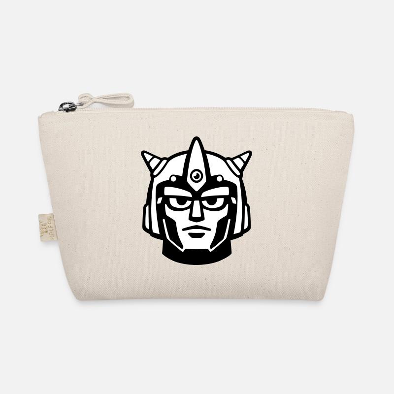 Doomforge Robot Face Helmet Organic Pouch