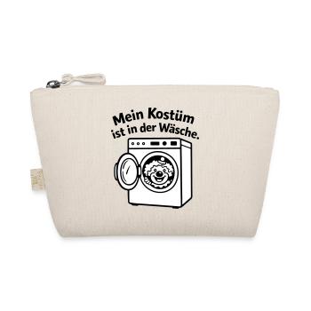 Karneval_Muffel: Kostüm in Wäsche - Bio-Täschchen - Natur - Vorne