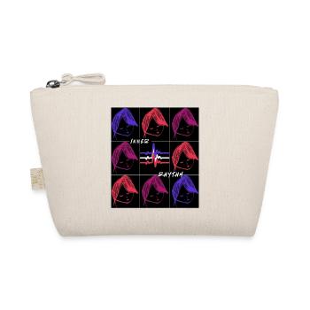 Inner Rhythm – Vibrant Minimalist Design - Organic Pouch - nature - Front