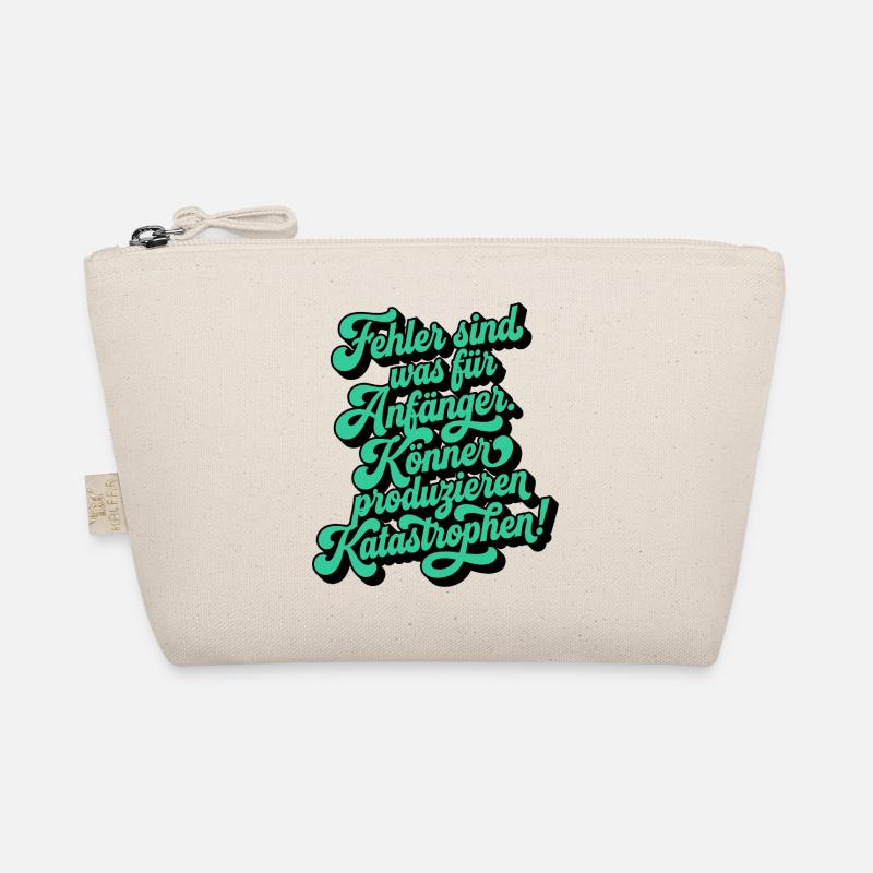 Mistakes are for beginners Organic Pouch