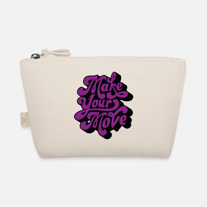 Make Your Move Retro - Organic Pouch - nature