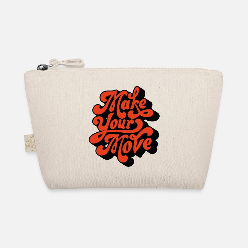 Make Your Move Retro-Skript Bio-Täschchen