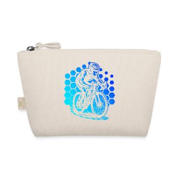 Roadbike motif with recognition value - Organic Pouch - nature - Front