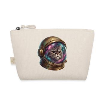 Cat astronaut in space helmet - Organic Pouch - nature - Front