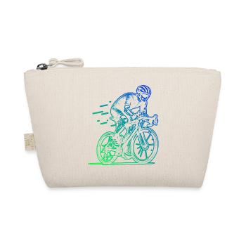 Motif emblématique du vélo de route - Trousse biologique - nature - Devant
