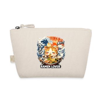 Cats Ramen Noodle Japanese Anime Manga Kawaii - Organic Pouch - nature - Front