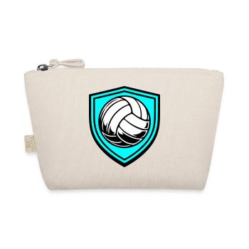 Volleyball Ball Coat of Arms - Organic Pouch - nature - Front