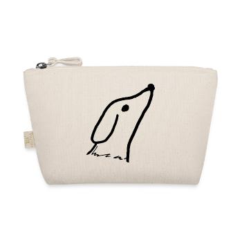 Dog Dog Love - Organic Pouch - nature - Front