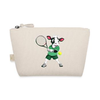 Tennis Kuh - Bio-Täschchen - Natur - Vorne