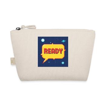 Ready Pixel-Sprechblase im Weltraum - Bio-Täschchen - Natur - Vorne