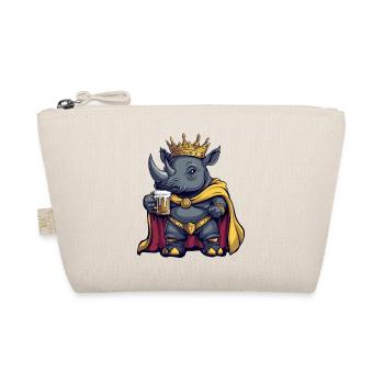 Rhino Beer King - Organic Pouch - nature - Front