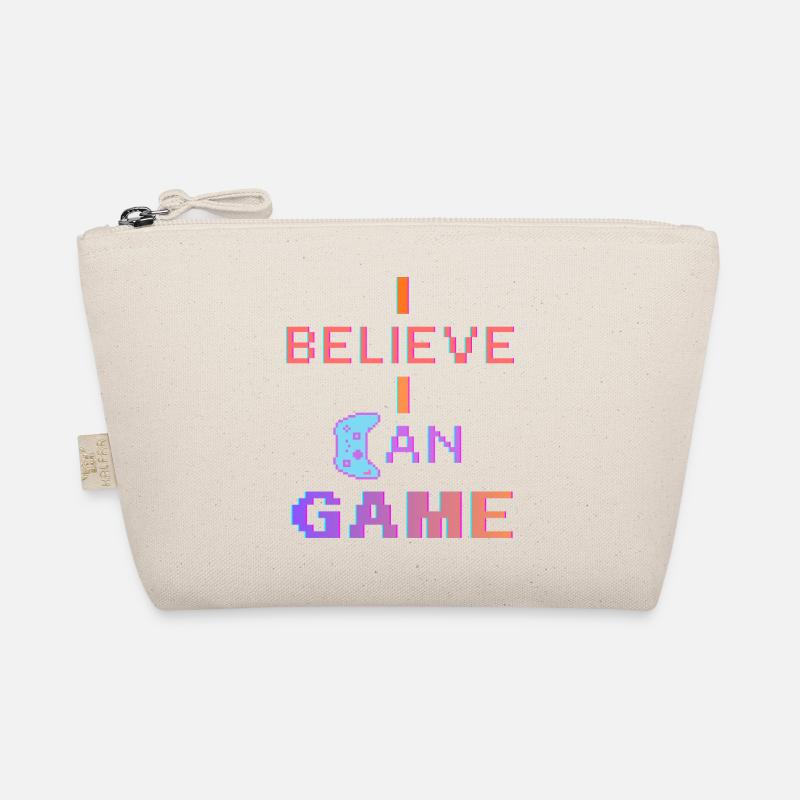 I Believe I Can Game - Bio-Täschchen - Natur
