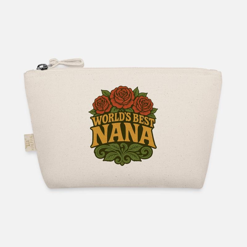 World's Best Nana Roses Organic Pouch